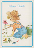 CHILDREN CHILDREN Scene S Landscapes Vintage Postal CPSM #PBT049.GB - Escenas & Paisajes