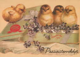 PÂQUES POULET Vintage Carte Postale CPSM #PBO970.FR - Ostern