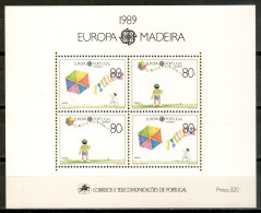 Madeira 1989 Portugal / Europa CEPT Children's Games & Toys MNH Juegos Infantiles Y Juguetes Kinderspiele / Lm27  10-24 - 1989