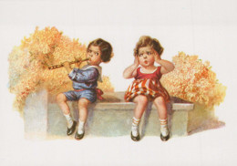 NIÑOS NIÑOS Escena S Paisajes Vintage Tarjeta Postal CPSM #PBU467.ES - Scènes & Paysages