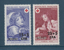 Réunion - YT N° 404 Et 405 ** - Neuf Sans Charnière - 1971 - Ungebraucht