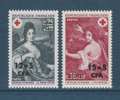 Réunion - YT N° 381 Et 382 ** - Neuf Sans Charnière - 1968 - Ongebruikt