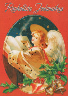 ÁNGEL NAVIDAD Vintage Tarjeta Postal CPSM #PAJ321.ES - Engel