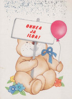 GEBÄREN Tier Vintage Ansichtskarte Postkarte CPSM #PBS150.DE - Ours