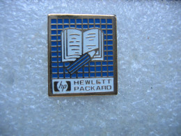 Pin's HP, Helvett Packard - Informática