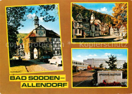 72936535 Bad Sooden-Allendorf Torbogen Altstadt Fachwerkhaeuser Sanatorium Bad S - Bad Sooden-Allendorf