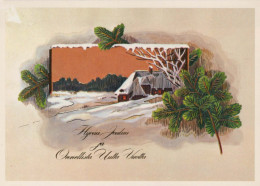 Neujahr Weihnachten Vintage Ansichtskarte Postkarte CPSM #PAV746.DE - Neujahr