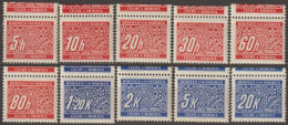011/ Pof. DL 1-4,7-9,11-12,14; Cut Stamps - Neufs