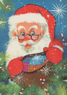 WEIHNACHTSMANN SANTA CLAUS WEIHNACHTSFERIEN Vintage Postkarte CPSM #PAJ792.DE - Santa Claus