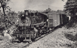 ZUG Schienenverkehr Eisenbahnen Vintage Ansichtskarte Postkarte CPSMF #PAA463.DE - Treinen