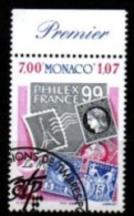 MONACO   -  1999 .  Y&T N° 2212 Oblitéré.  Philexfrance 99.     Tour Eiffel - Used Stamps