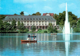 72936432 Bad Salzungen Kurhaus Am Burgsee Bootfahren Fontaene Bad Salzungen - Bad Salzungen