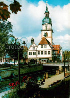 72935738 Erbach Odenwald Partie An Der Muemling Rathaus Stadtkirche Erbach - Erbach