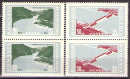 Yugoslavia 1965 - Inauguration Of Djerdap Hydroelectric Project - Mi 1114-1115 - MNH**VF - Ongebruikt