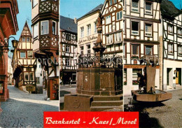 72935716 Bernkastel-Kues Altstadt Brunnen Fachwerkhaeuser Bernkastel-Kues - Bernkastel-Kues