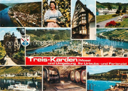 72935688 Treis-Karden Und Umgebung Moseltal Weinlese Fachwerkhaus Weinkeller Fre - Autres & Non Classés