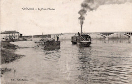CRÊCHES-SUR-SAÔNE Le Port D'Arciat. Édit. Chaffanjon - V - Tugboats
