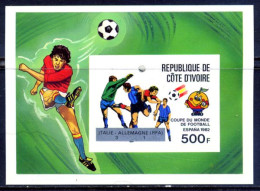 Ivory Coast 1982 Costa De Marfil / FIFA World Football Cup Spain MNH Copa Mundial De Fútbol España / Hd83  27-20 - 1982 – Espagne