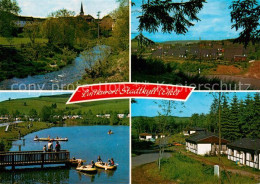 72935543 Stadtkyll Partie Am Fluss Teilansicht Campingplatz Badesee Ferienhaeuse - Altri & Non Classificati