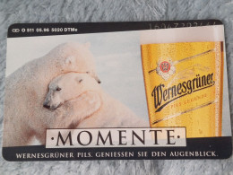 GERMANY-1088 - O 0511 - Wernesgrüner Bier (Eisbären) - POLAR BEAR - BEER - 5.020ex. - O-Serie : Serie Clienti Esclusi Dal Servizio Delle Collezioni