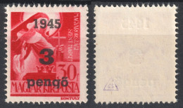 1945 Romania WW1 War Occupation Transylvania Hungary LOCAL Overprint Oradea Nagyvárad 3 P 30 F St Margit HEROES - Transsylvanië