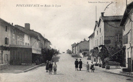 PONTANEVAUX Route De Lyon. Édit. Lémonon-Ducoté, Mâcon - Other & Unclassified