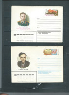 Lot De 6 Documents " , Entier , Lsc Afranchis Par Timbres Russe Mald157 - Andere & Zonder Classificatie