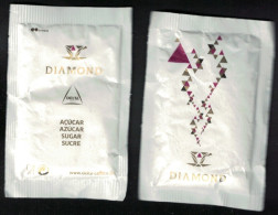 Portugal Sachet Sucre Sugar Bag Delta Diamond - Sucres