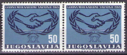 Yugoslavia 1965 - 20 Years Of United Nations - Mi 1124 - MNH**VF - Nuevos