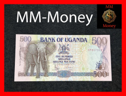 UGANDA  500 Shillings  1991  P. 33 B  *sig.  Governor - Secretary*    UNC - Oeganda