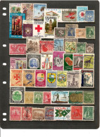 COLOMBIA   50 DIFFERENT USED (STOCK SHEET NOT INCLUDED) (CONDITION PER SCAN) (Per50-12) - Kolumbien