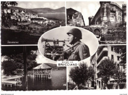 1956 BRACCIANO 25 -- SALUTI DA - TROMBETTIERE   ROMA - Other & Unclassified