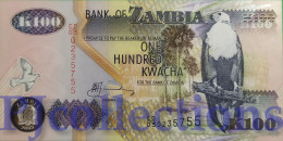 ZAMBIA 100 KWACHA 2003 PICK 38d2 UNC - Zambia