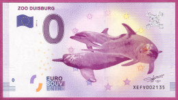 0-Euro XEFV 2017-5 ZOO DUISBURG S-11 XOX - Pruebas Privadas