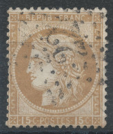 Lot N°83409   N°55, Oblitéré étoile Chiffrée 22 De PARIS "R. Taibout (décembre 1868 à Fin Mars 1876)" - 1871-1875 Ceres