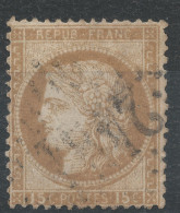 Lot N°83410   N°55, Oblitéré GC 2451 MONTEREAU(73), Indice 2 - 1871-1875 Cérès