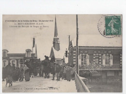 AJC - L'inondation De La Vallée De Bray - 24 Janvier 1910 Mouy Sur Seine - L'arrivée Des Rescapésde Peugny Et Neuvry - Sonstige & Ohne Zuordnung