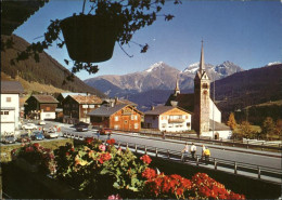 11381403 Sedrun Ortsblick Mit Kirche Sedrun - Sonstige & Ohne Zuordnung