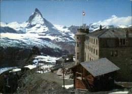 11381378 Zermatt VS Kulmhotel Gornergrat Mit Matterhorn Und Dt Blanche  - Altri & Non Classificati