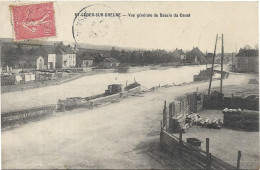 SAINT LEGER SUR DHEUNE Vue Générale Du Bassin Du Canal - Sonstige & Ohne Zuordnung