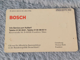 GERMANY-1093 - O 0390 - Bosch - Medcom (Comic Thomas Muth) - 2.000ex. - O-Series: Kundenserie Vom Sammlerservice Ausgeschlossen