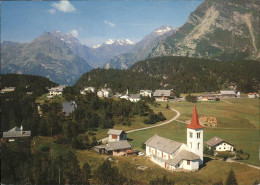 11381299 Maloja GR Alpen Panorama Kirche Maloja - Altri & Non Classificati