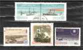 Russie .navire  1965  N 3017 / 21    = Obl. Serie Complete 5 Valeurs - Usados