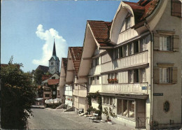 11381283 Herisau AR Dorfpartie Kirche Feldpost Herisau - Andere & Zonder Classificatie