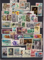 50 TIMBRES   U. R. S. S.   OBLITERES TOUS DIFFERENTS - Collections (sans Albums)