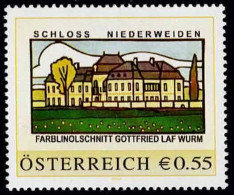PM Schloß Niederweiden ( Ohne Jahreszahl ) Ex Bogen Nr. 8001175   Postfrisch - Francobolli Personalizzati