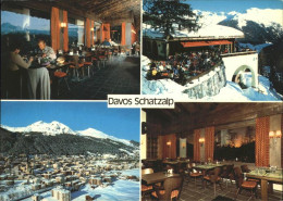 11381084 Davos GR Restaurant Schatzalp Panorama Teilansichten Davos GR - Sonstige & Ohne Zuordnung