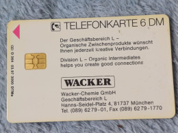 GERMANY-1097 - O 0364 - Wacker-Chemie GmbH, München (Stadtansicht) - 3.000ex. - O-Reeksen : Klantenreeksen