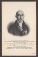 091592/ Louis V Joseph De BOURBON-CONDÉ, Colonel Général De L'infanterie - Hommes Politiques & Militaires