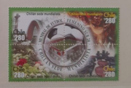 CHILI CHILE 2008  MNH**   FOOTBALL FUSSBALL SOCCER CALCIO VOETBAL FUTBOL FUTEBOL FOOT FOTBAL - Neufs